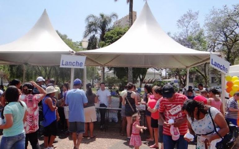 Festa leva centenas de crianças à Concha Acústica