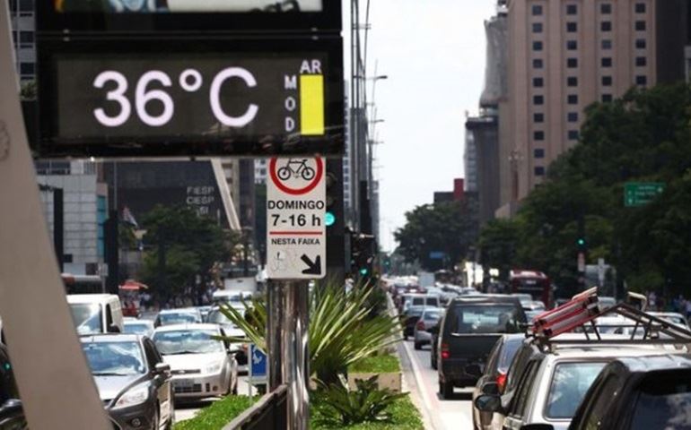 São Paulo registra máxima de 36ºC nesta quinta-feira
