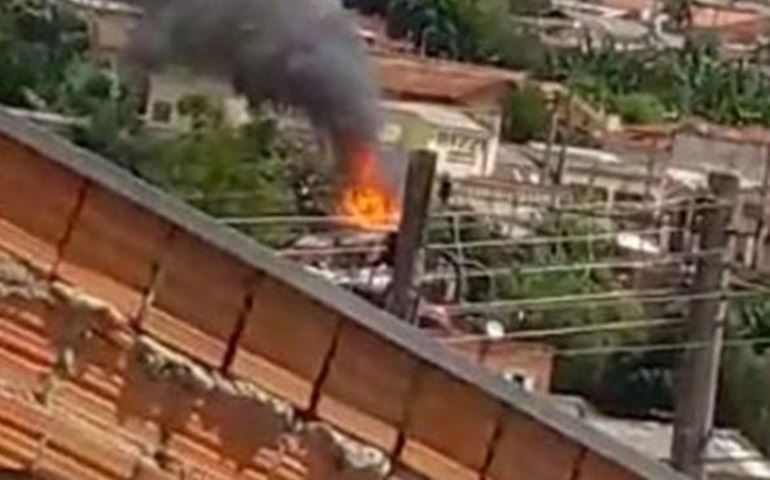 Mulher se queima após casa pegar fogo em Itararé