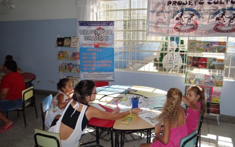 Escola Padre Emílio recebe projeto Cultura no Bairro