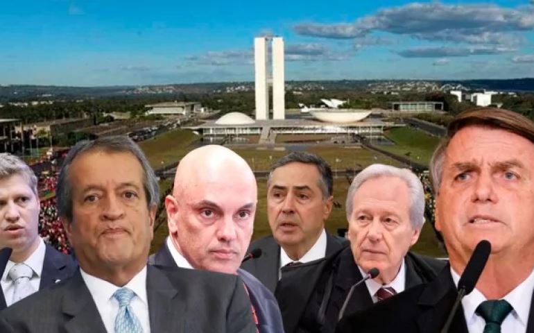 Cerco se fecha contra ministros do STF / Momento histórico em Brasília (veja o vídeo)