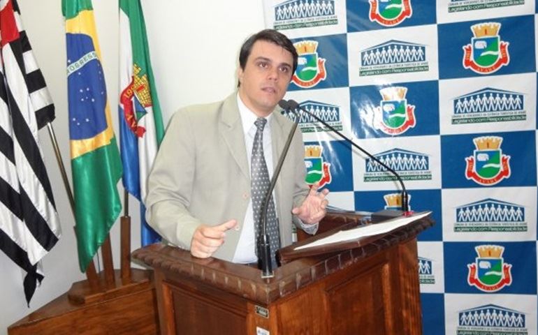 Vereador Marcelo José Ortega propõe tempo de até 15 minutos para Palavra Livre