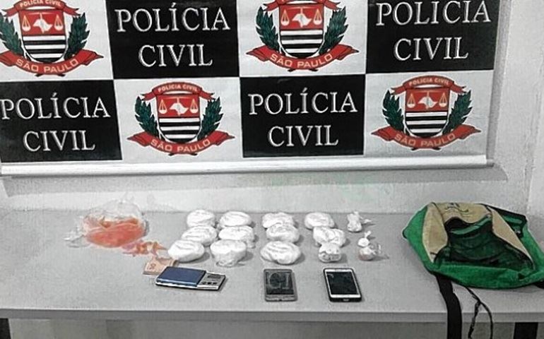 Irmãos são presos pela Polícia Civil com mais de 1 kg de cocaína
