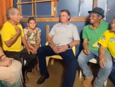 Bolsonaro é recebido em assentamento do MST e recebe apoio de agricultores familiares (veja o vídeo)