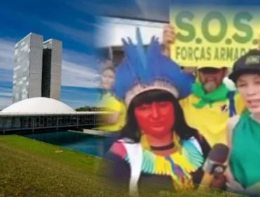 Indígena emociona repórter estrangeira na “maior manifestação da humanidade” (veja o vídeo)