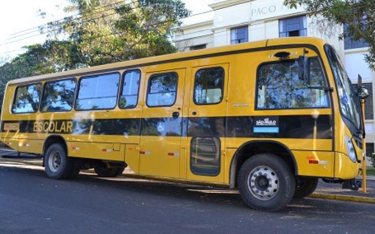 Novo ônibus vai reforçar frota escolar após fim da pandemia