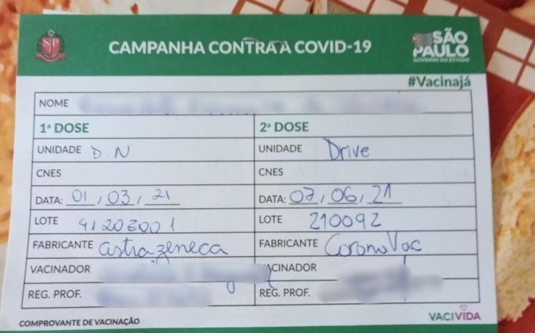 Família diz que idosa de 80 anos tomou doses diferentes de vacinas contra Covid em Cerquilho