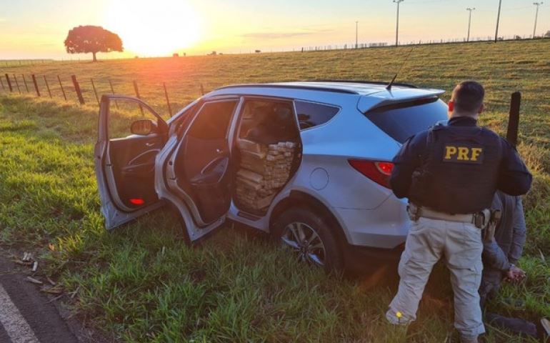 Dois homens de Avaré são presos com mais de uma tonelada de maconha em rodovia do Paraná