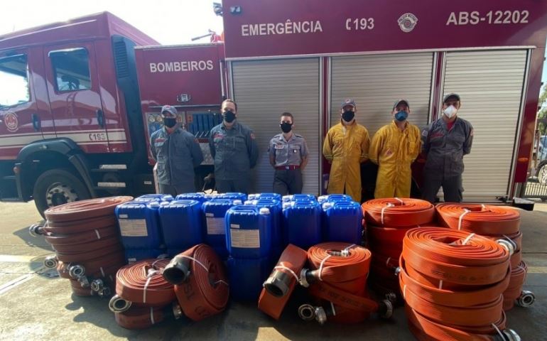 Prefeitura adquire equipamentos para o Corpo de Bombeiros