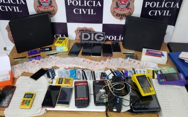 Polícia Civil de Itapeva apreende eletrônicos e investiga golpes praticados em site de vendas