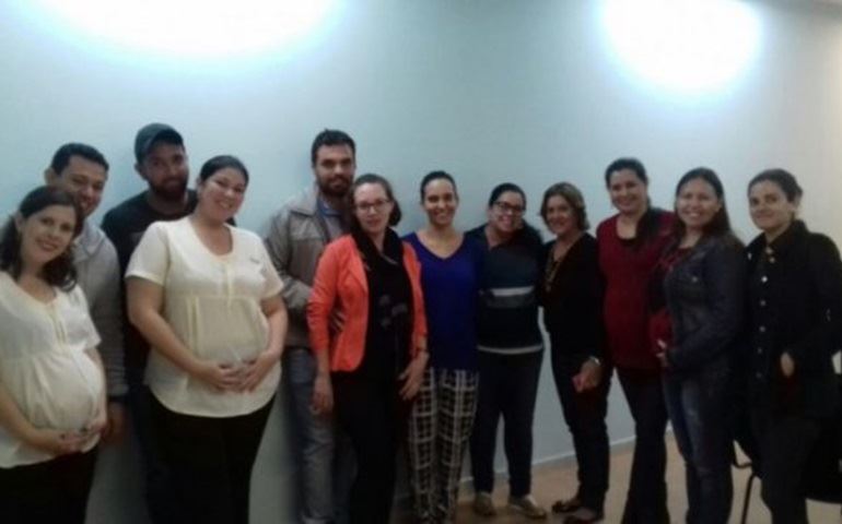 CURSO PARA GESTANTES FORMA PRIMEIRA TURMA