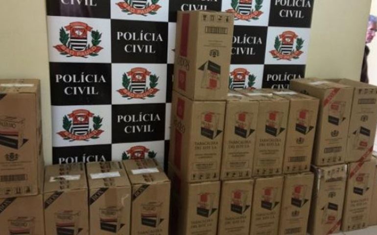 DIG de Avaré apreende carga de cigarros do Paraguai