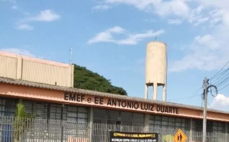 Homem suspeito de invadir escola e roubar equipamentos eletrônicos é preso em Paranapanema