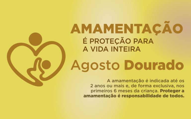 AGOSTO DOURADO: O MUNDO UNIDO PELA AMAMENTAÇÃO