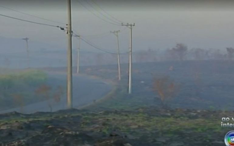 Queimada em Boituva atinge área de mata equivalente a 70 campos de futebol