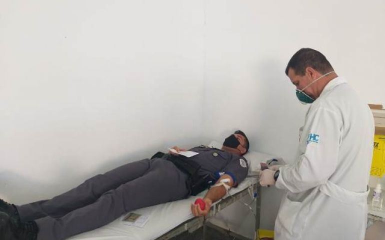 Polícia Militar realiza campanha de doação de sangue em Avaré