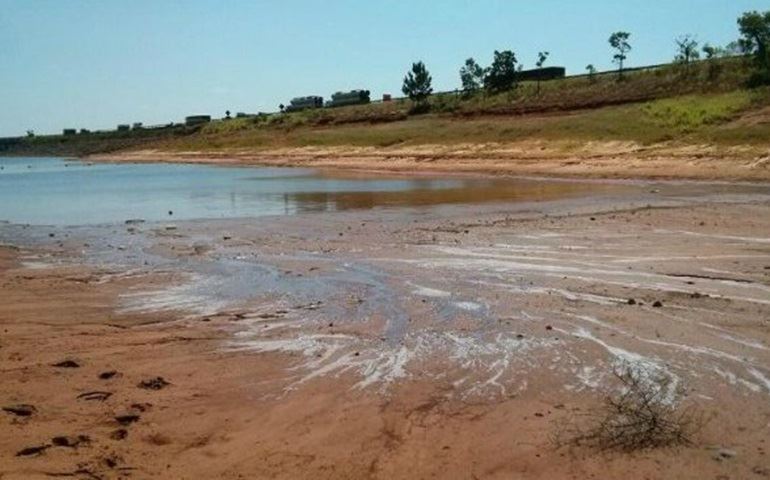 Represa de Jurumirim, em Avaré, chega ao menor nível da história