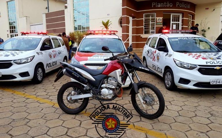 Polícia Militar recupera moto furtada e prende criminoso em Avaré