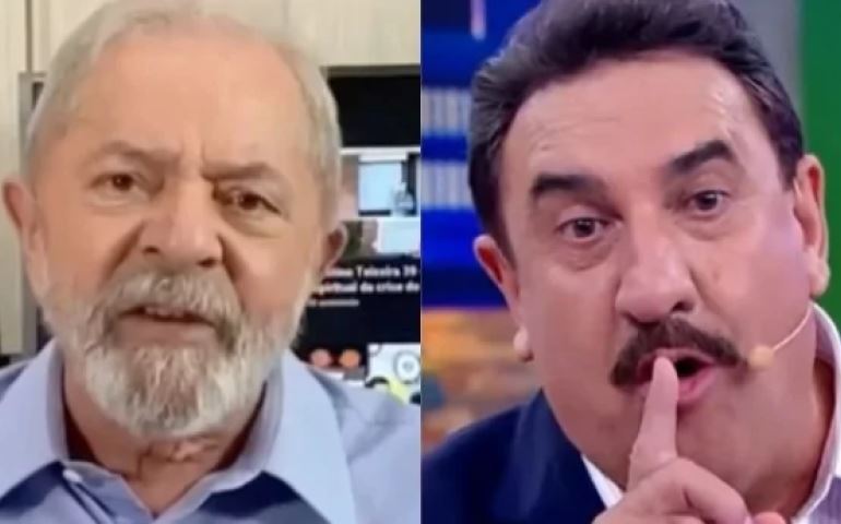 Lula ficará frente a frente com Ratinho e deve sofrer mais um 'atropelo'