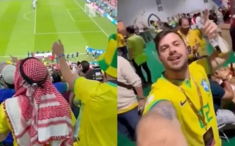 Que vexame! Lula é ‘homenageado’ pela torcida brasileira na Copa do Mundo do Qatar (veja o vídeo)