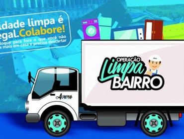 Prefeitura de Avaré pretende limpar a cidade com a operação 'Limpa Bairro'.