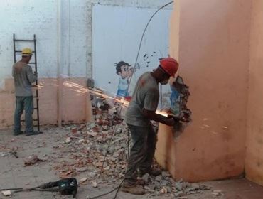 Iniciadas as obras no Complexo que abriga o Teatro Municipal 