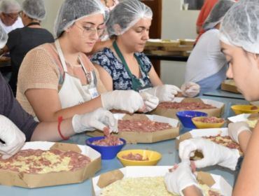 Dia 15 tem pizza da Colônia Fraternidade