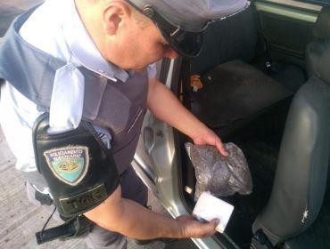 Preso liberado por conta da pandemia foi capturado traficando na Rodovia João Melão.