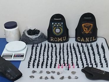 Porções de cocaína e maconha são apreendidas durante ação da GCM em Itapeva