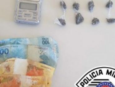 Três são presos pela PM em Avaré por tráfico de drogas