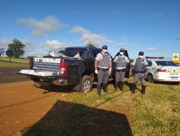 Mais de 2 mil pacotes de cigarros contrabandeados são apreendidos em Avaré