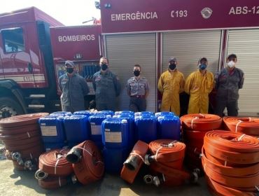 Prefeitura adquire equipamentos para o Corpo de Bombeiros