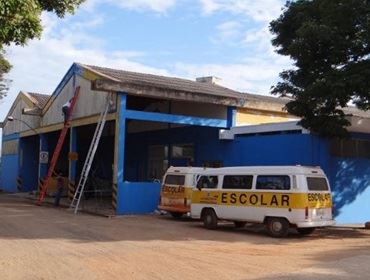 Reforma da Garagem Municipal  melhora o ambiente de trabalho