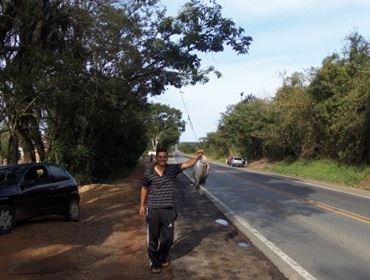  Moradores ?pescadores? do Km 230 da Raposo Tavares, estão preocupados com acidente.