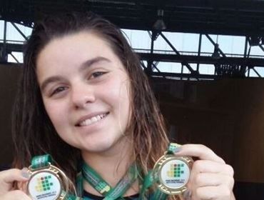 Atleta do IFSP de Avaré conquista 3 medalhas nos Jogos