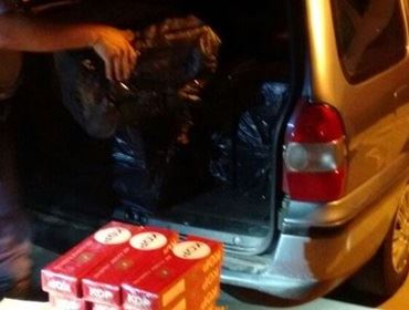 Motorista é flagrado com quase 5 mil maços de cigarros contrabandeados