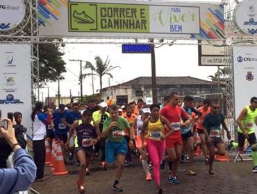 Corrida e Caminhada deste domingo reuniu 1.300 pessoas