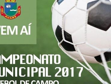 Equipes definidas para o Campeonato Municipal que começa em setembro