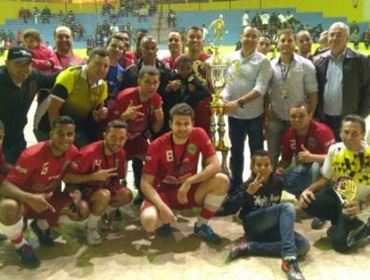 SALADÃO/SOLUTUDO É CAMPEÃO DA COPA SINCOMERCIÁRIOS DE FUTSAL