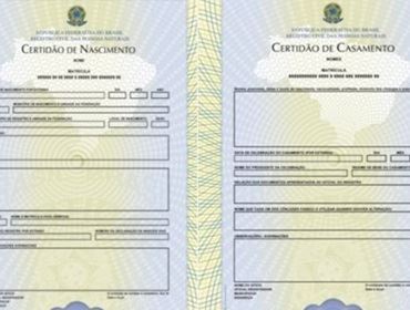 Certidões de nascimento, casamento e óbito mudaram a partir de ontem