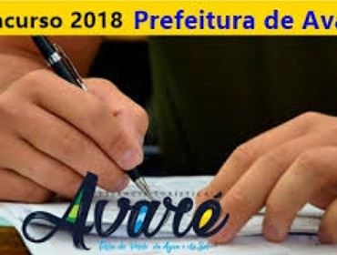 Prefeitura de Avaré abre inscrições para concurso público