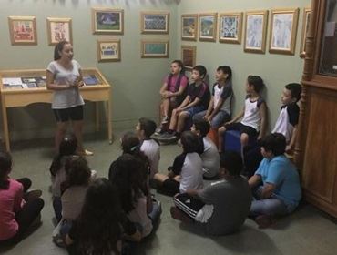 Alunos visitam o Memorial Djanira e a mostra sobre a 2ª Guerra