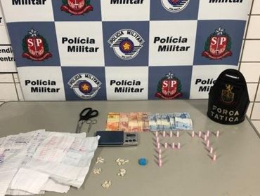 Homem é preso ao ser flagrado com crack, cocaína e maconha em Tatuí