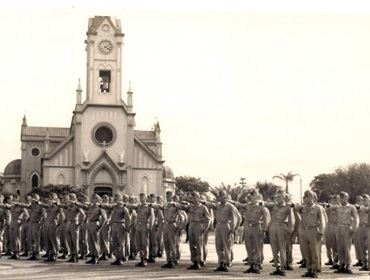  Reservistas de 1962 comemoram 52 anos com a presença de um Oficial General que fez parte da tropa.