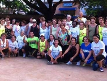 Grupo de Capoterapia comemora o Dia Mundial do Abraço em São Manuel