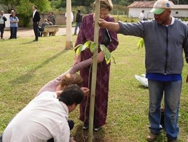 Programa ?Árvore na Praça? levou mudas de ipês à Praça Mário Peres Ramos