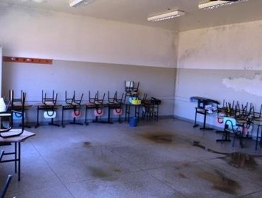 Prefeitura fará reparos no telhado da creche Jandira Pereira