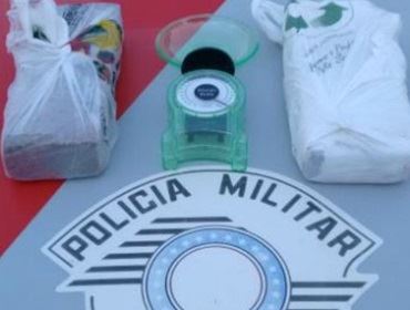 Jovem é preso com 2 kg de maconha em casa em Bernardino de Campos