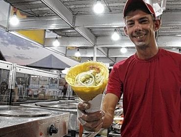 Expo: para comer e se divertir; hoje tem Henrique & Juliano