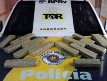 TOR prende casal com mais de 13 quilos de maconha